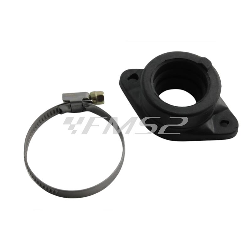 Adattatore 30 mm gomma per collettore in alluminio stage 6 adattatore per montaggio carburatori con imbocco da 30 mm (Stage6), ricambio S632ET030