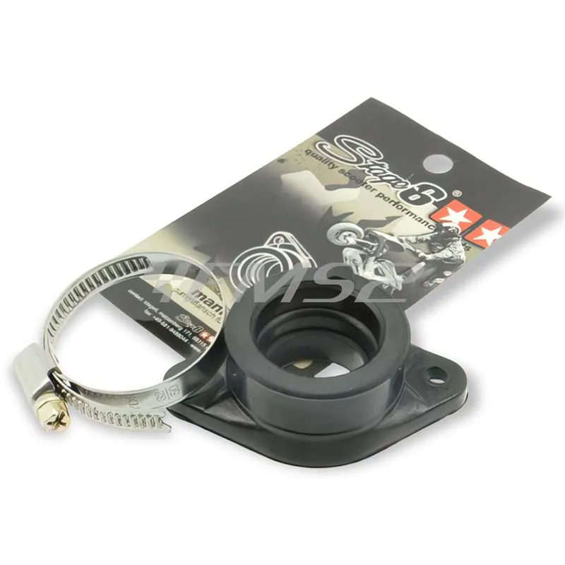 Collettore in gomma con diametro 35 mm per utilizzo con collettore in alluminio stage 6 adatto per il montaggio con carburatori con imbocco da 40 mm, ricambio S632ET034