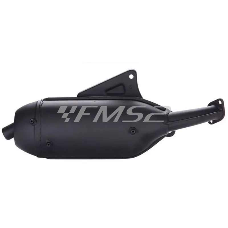 Marmitta sitoplus per maxi scooter Piaggio Skipper, Gilera Runner e Typhoon 125, 150 e 180 cc con motore a 2 tempi raffreddati ad aria e liquido, ricambio 0229