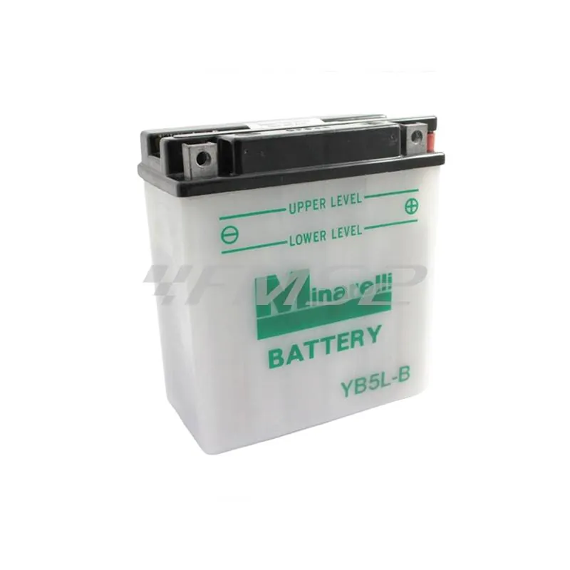 Batteria Minarelli YB5L-B 12 Volt - 5 Ah, ricambio 0012240