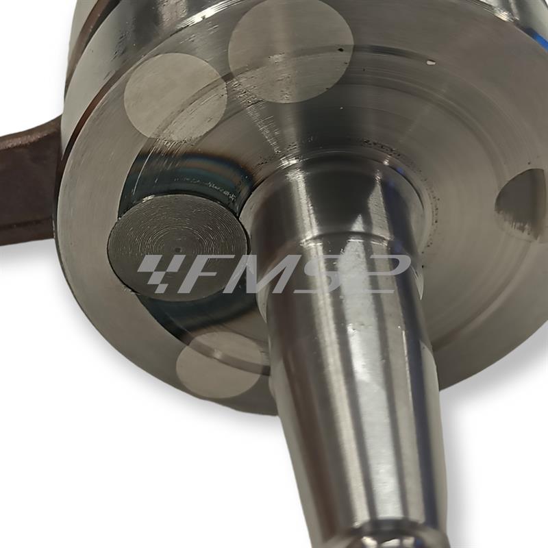 Albero motore TOP Performance TPR rinforzato corsa 39,3 mm e biella 80 mm per scooter con motore Piaggio raffreddati ad aria e liquido, ricambio 9934900