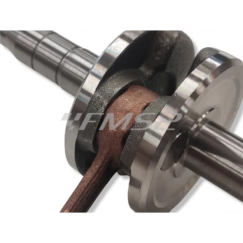 Albero motore DR tipo originale completo di cuscinetti alta velocità 6204tn9c4 e coppia paraolio di banco Corteco blu per Minarelli verticale Booster, ricambio IM07058