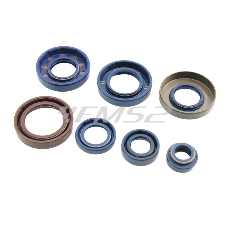 Kit serie paraolio motore completa per motori minarelli serie am345 e am6, ricambio K070060