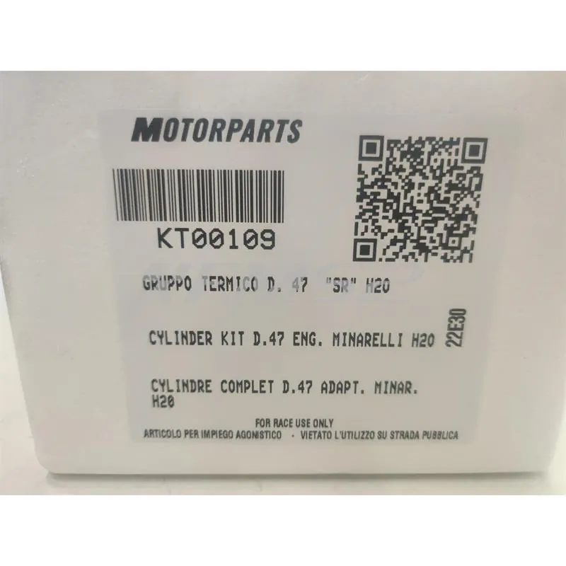 Motore gruppo termico diametro 47 per SR  acqua, ricambio KT00109