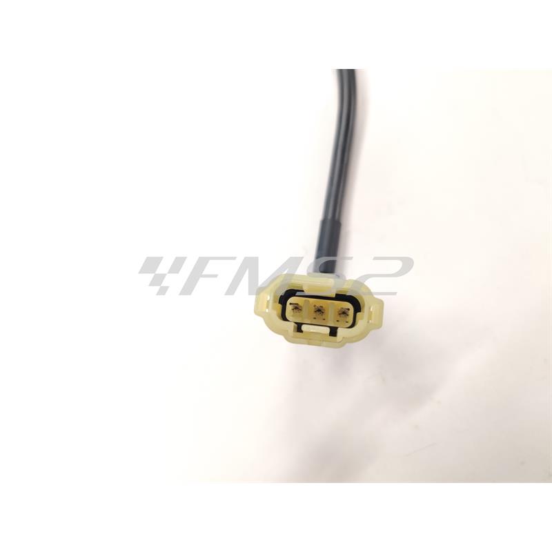 Rinvio contachilometri elettronico originale completo di cavo e spina connettore per maxi scooter Yamaha X-City e X-Max 125 e 250 cc 4 tempi, ricambio 1S6H37561000