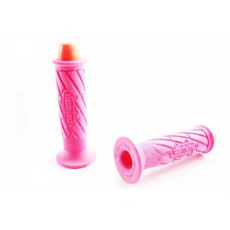 Manopole Scooter Fuxia Tappo Arancione Ricambio 007338 | Compatibile Moto e Scooter Vari