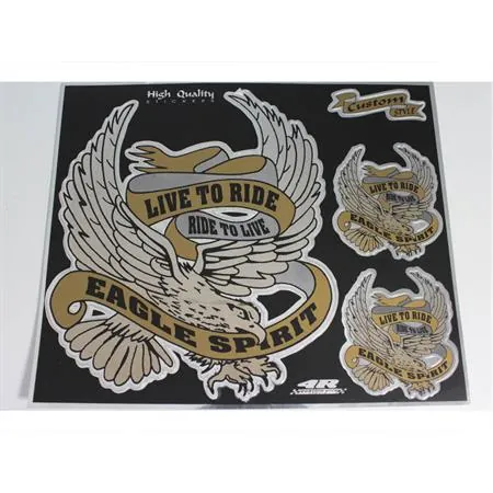 Adesivo custom style tabella, ricambio 1100