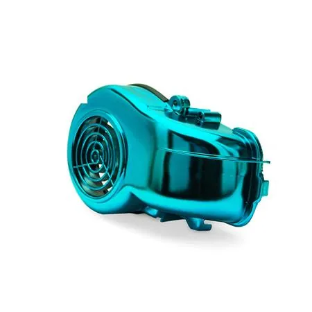 Copriventola Minarelli orizzontale colore blu cromato TNT, ricambio 093511