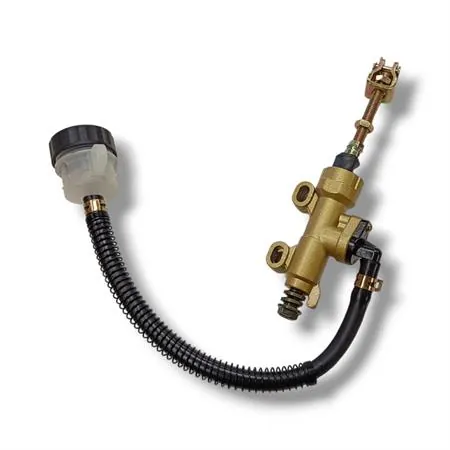 Pompa freno posteriore universale completa di serbatoio olio idraulico e interasse fori attacco da 38,0 fino a 52,0 mm ricambio 282049C