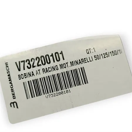 Bobina alta tensione Racing per scooter con motori Minarelli 50, 125, 150 e 180 cc a 2 e 4 tempi by Bergamaschi, ricambio V732200101