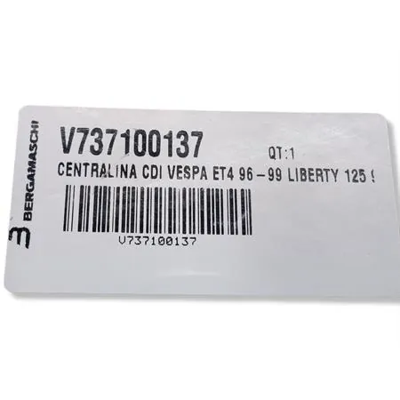 Centralina cdi vespa et4 96-99 liberty 1, ricambio V737100137