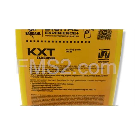 Flacone olio KXT competition MPlus racing viscosity grade sae 60 in confezione da 1 litro, ricambio 221039