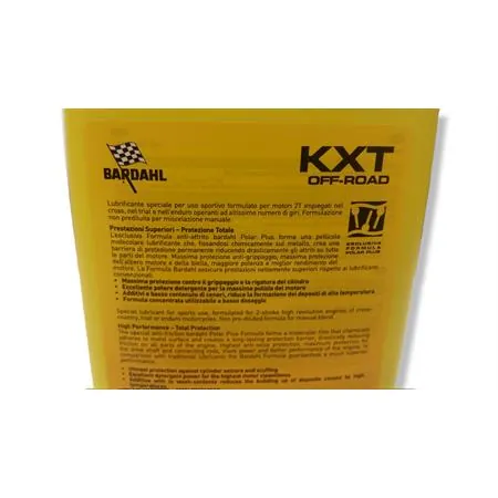 Flacone olio KXT OFF ROAD MPlus racing viscosity grade sae 50 in confezione da 1 litro, ricambio 229039