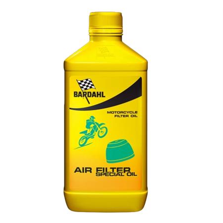 Flacone olio filtri aria Bardahl Air filter special oil in flacone da 1 litro, ricambio 701039