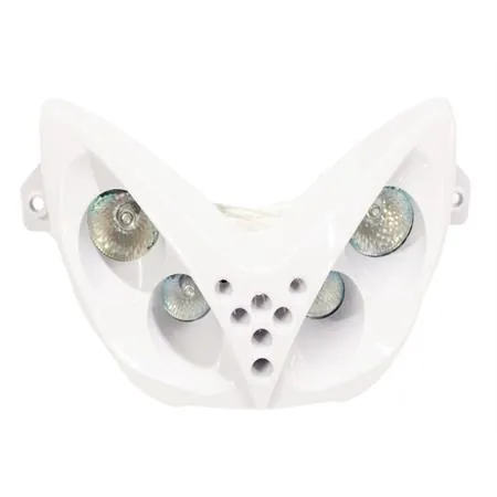 Maschera fanale Nitro bianca 4 luci s/led TUN'R, ricambio CGN465489