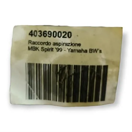 Raccordo aspirazione mk spirit'99, ricambio 403690020