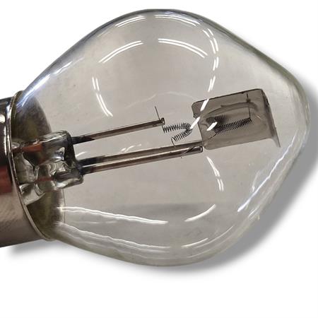 Lampadina biluce CIF BA20D 12V-35/35W biluce abbagliante e anabbagliante con vetro trasparente, ricambio 1407