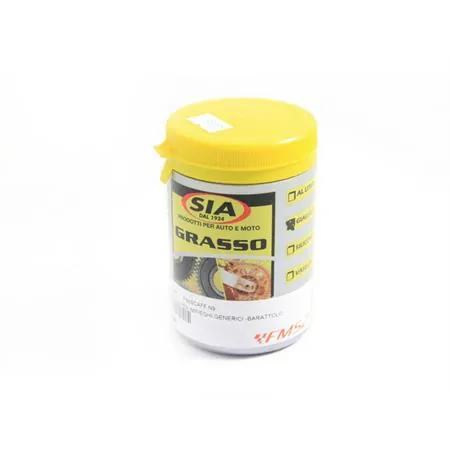 Grasso giallo stauffer per impieghi generici e ingrassaggio elementi mobili - barattolo da 250 ml, ricambio 2098