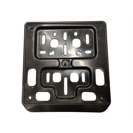 Porta targa moto in plastica per nuove targhe 1999 europee 125cc (CIF), ricambio 3287-NT