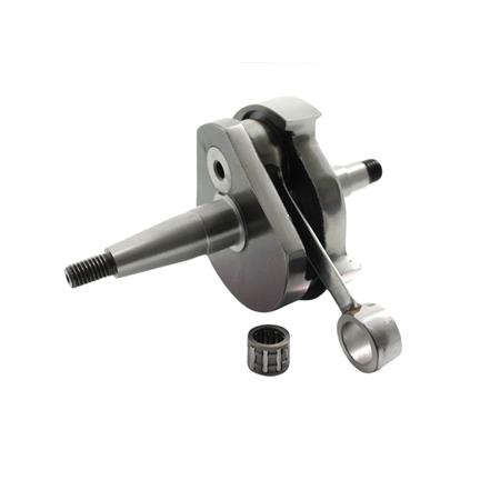 Albero motore doppia alimentazione Mazzucchelli (CIF) per Piaggio Vespa 50-PK50 prima serie, ricambio 5168-DA