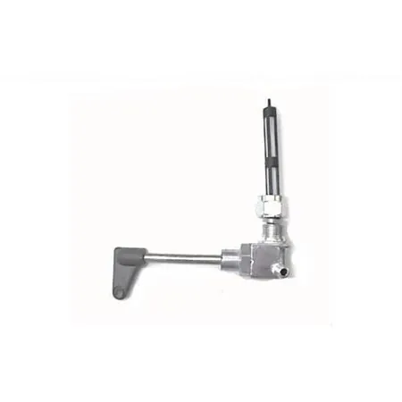 Rubinetto serbatoio benzina CIF tipo originale per ciclomotore Piaggio SI tutte le versioni con 3 posizioni chiuso, aperto e riserva completo di dado, rondella e filtrino, ricambio 5321