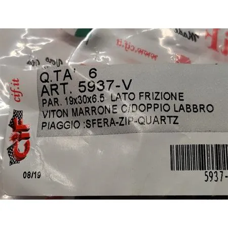 Paraolio viton Piaggio lato variatore (CIF), ricambio 5937-V