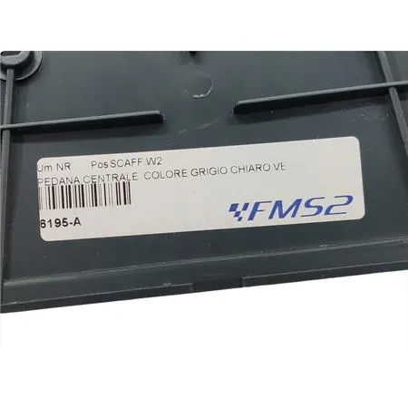 Pedana centrale Vespa PX arcobaleno (CIF), ricambio 6195-A