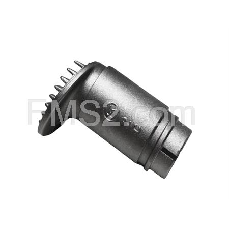 02575 Carburatore Dell'Orto phbg 19 cs con taratura standard, attacco  miscelatore, fissaggio femmina cavo per collettori in alluminio e attacco  filtro, ricambio 02575