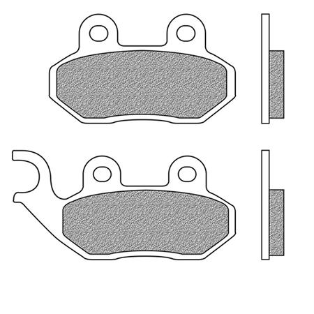 pastiglie freno CIF (pasticche), anteriori per sym attila 125-jet 50-100-ju, ricambio FD0219
