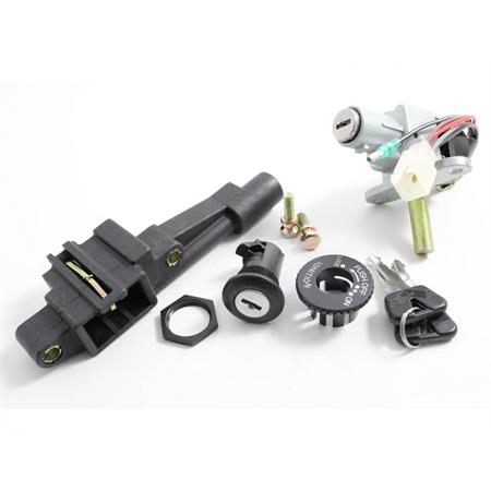 Kit serrature Malaguti F12 50cc tutte le versioni e F12 100cc tutte le versioni (One Italia), ricambio 77208231