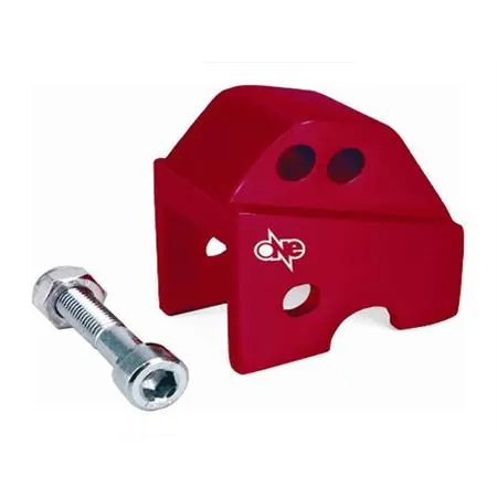 Rialzo ammortizzatore one italia rosso cromato , ricambio 77520617