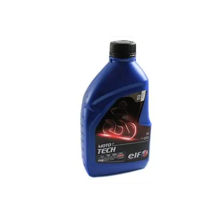 Olio miscela miscela 2 tempi sintetico 100% 2 xt tech (Elf), conf. da 1 litro, ricambio 002846