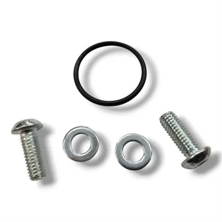 Tappo in plastica 3D per chiusura foro carter motore alloggiamento motorino avviamento scooter Minarelli con or e viti fissaggio, ricambio TAPPOMOTAVVSC