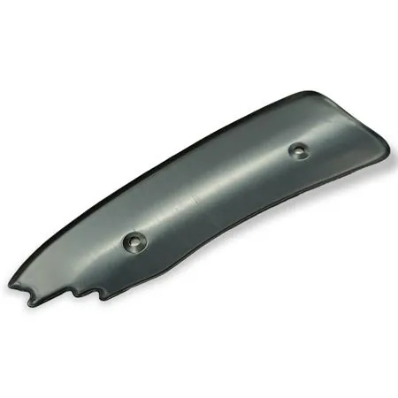 Protezione in Alluminio per Marmitta Giannelli GO - Anodizzata con Marchio Serigrafato - Ricambio 11005