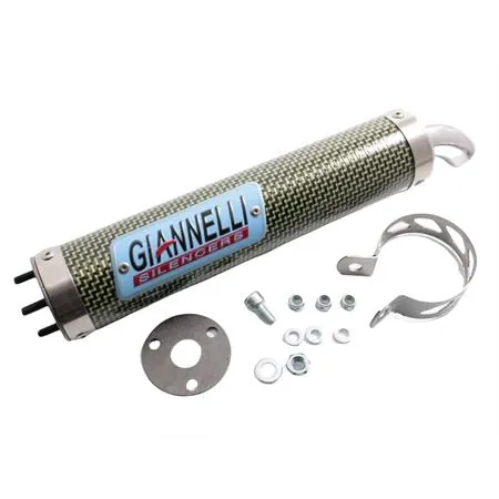 Silenziatore di ricambio per marmitta reverse in kevlar (Giannelli), ricambio 14045