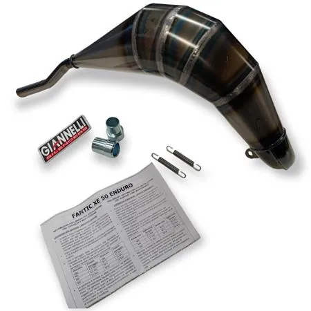 Marmitta racing fantic motor xe 50 endur, ricambio 34093HF