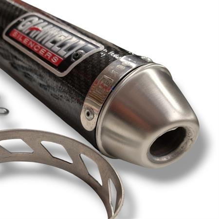 Silenziatore carbonio enduro/cross 2T versione alta 2 Tempi Aprilia MX 125, codice 54603HF