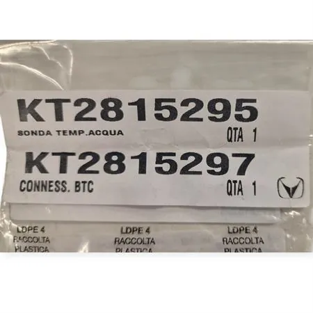 Cavetto elettrico con connettore bianco btc da utilizzare con sensore attacco bianco codice KT2815295 125 2 tempi prodotti dal 2011 in poi, ricambio KT2815297
