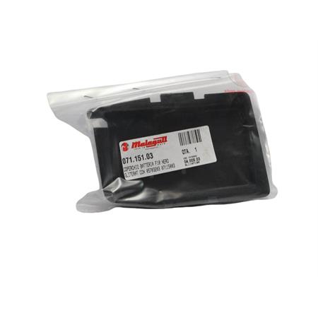 Coperchio batteria F10 nero glitterato (Malaguti), ricambio 07115103