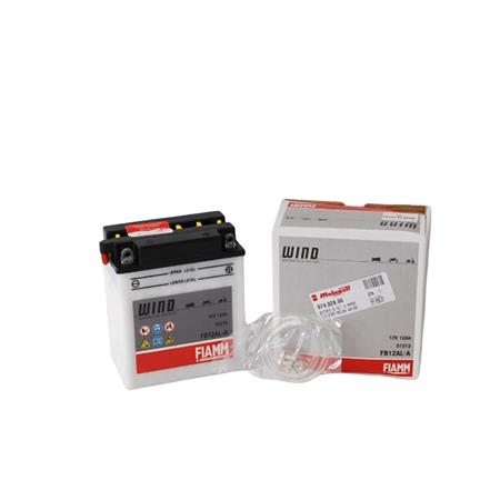 Batteria Malaguti 6Y3PS 12 Volt - 12 Ah, ricambio 07402800