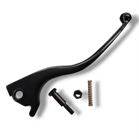 Leva Destra Comando Freno Anteriore in Alluminio Nero per Scooter Malaguti F12R Aria e liquido, Centro SL 4T, Blog 50, 125, 150, 160 prodotti dal 2007 in poi - Ricambio Originale 12121003