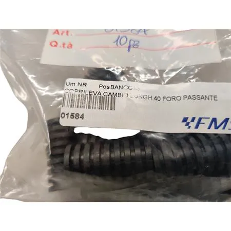 Coprileva cambio lungh.40 foro passante (Mentasti Ariete), ricambio 01584
