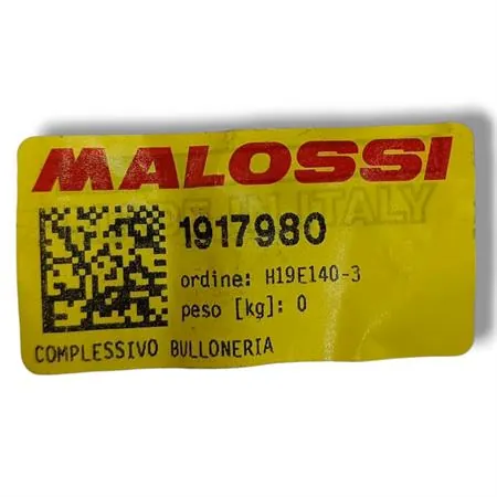 Bulloneria per accensione rotore interno, ricambio 1917980