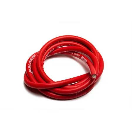 Cavo candela Malossi MHR Racing in silicone rosso e lunghezza di 50 cm per applicazioni varie, ricambio 2219144B