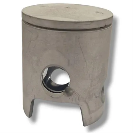 Pistone Malossi MHR selezione A con diametro 40,3 mm e spinotto 12 mm mono fascia rettangolare cromata per gruppi termici Malossi in alluminio Minarelli AM6, ricambio 3412203A0