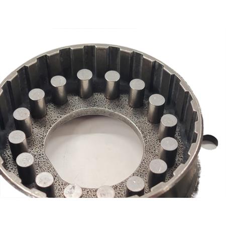 Campana cestello frizione Malossi Power up clutch basket con diametro interno da 109,5 mm per motori Piaggio Vespa PX 125, 150 e 200 cc 2 tempi prodotti dal 1998 in poi, ricambio 7717313B