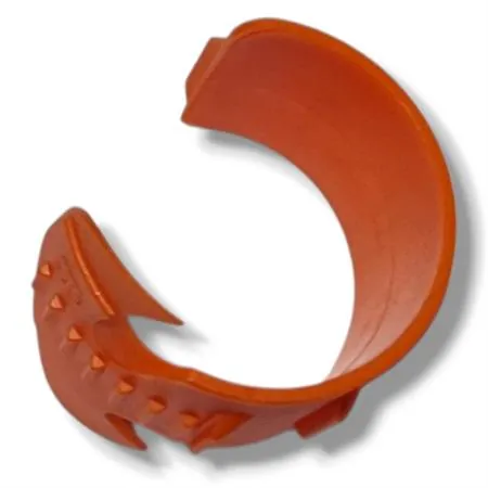 Attrezzo pulizia paraoli e parapolvere forcelle da ø 45mm a ø 55mm di colore arancione, ricambio AT2270A