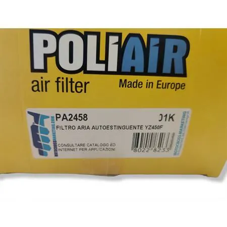 Filtro aria Poliair- Yamaha YZ-F, WR-F 250 e 450, Fantic XXF, XEF 250, ricambio PA2458