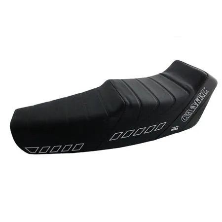 Sella biposto camel Vespa 50-125 ET3 nera (Nisa Selle), ricambio 0681