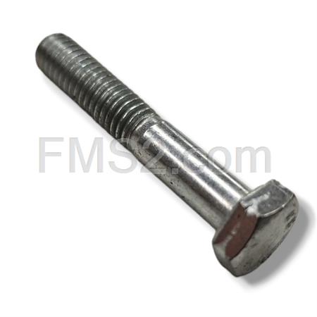 Vite a Testa Esagonale Zincata Parzialmente Filettata M6 x 35 mm 8.8 Originale Piaggio per Chiusura Carter Motore Ciclomotori Piaggio e Altre Applicazioni - Ricambio 030054